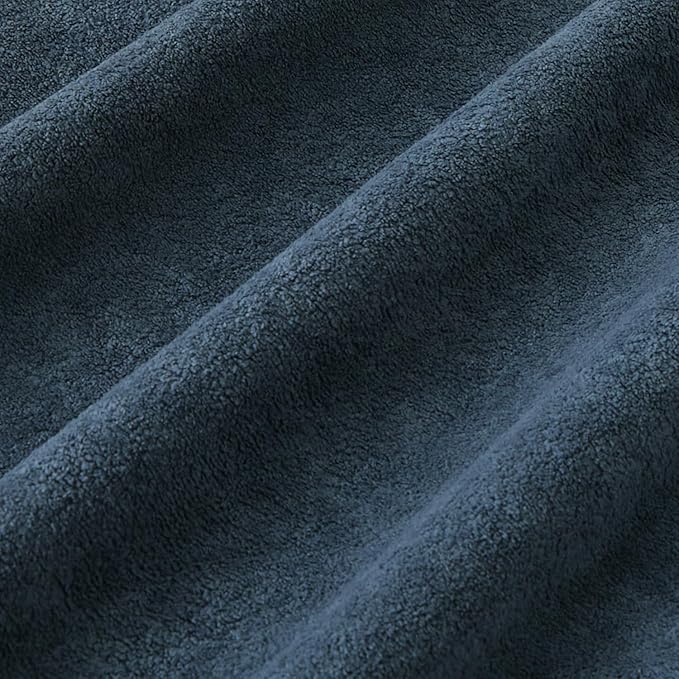 Kevin Textile Waterproof Decorative Pillow Covers Dusty Blue 24x24 Inch Pack of 2 Soft Boucle Textured Euro Pillowcases Elegant Accent Pillows for Couch Sofa Chair Bed Home Decor Indoor Outdoor